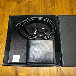 Jean Louis Scherrer wallet belt set